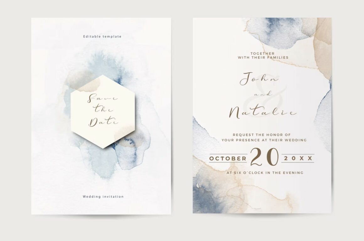 wedding invitation template