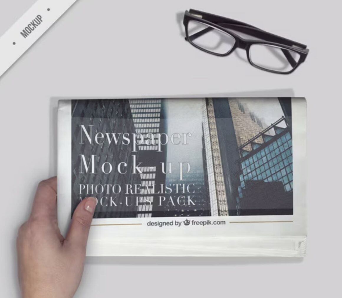 Newspaper Mockup Templates