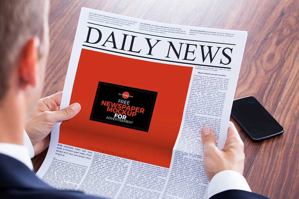 Newspaper Mockup Templates