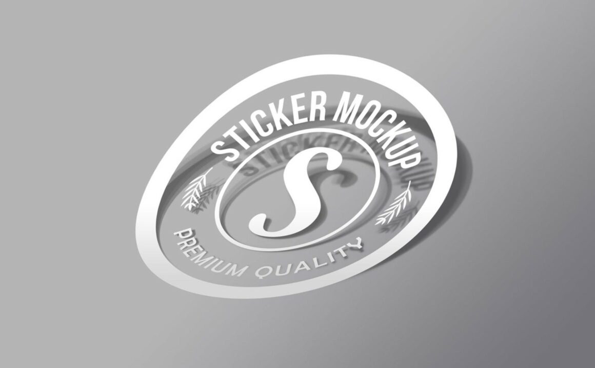 Sticker Mockup Templates