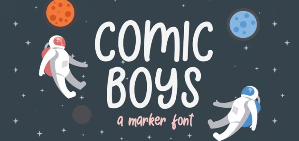 Comic book font