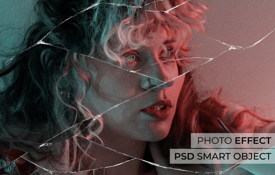 Photoshop Glass Effect Templates