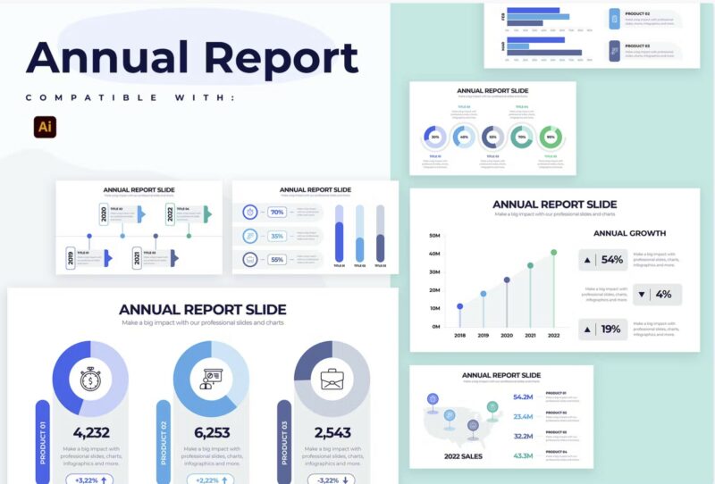 15 Best Professional Business Report Templates Inspiration And Productivity For Everyone 5709