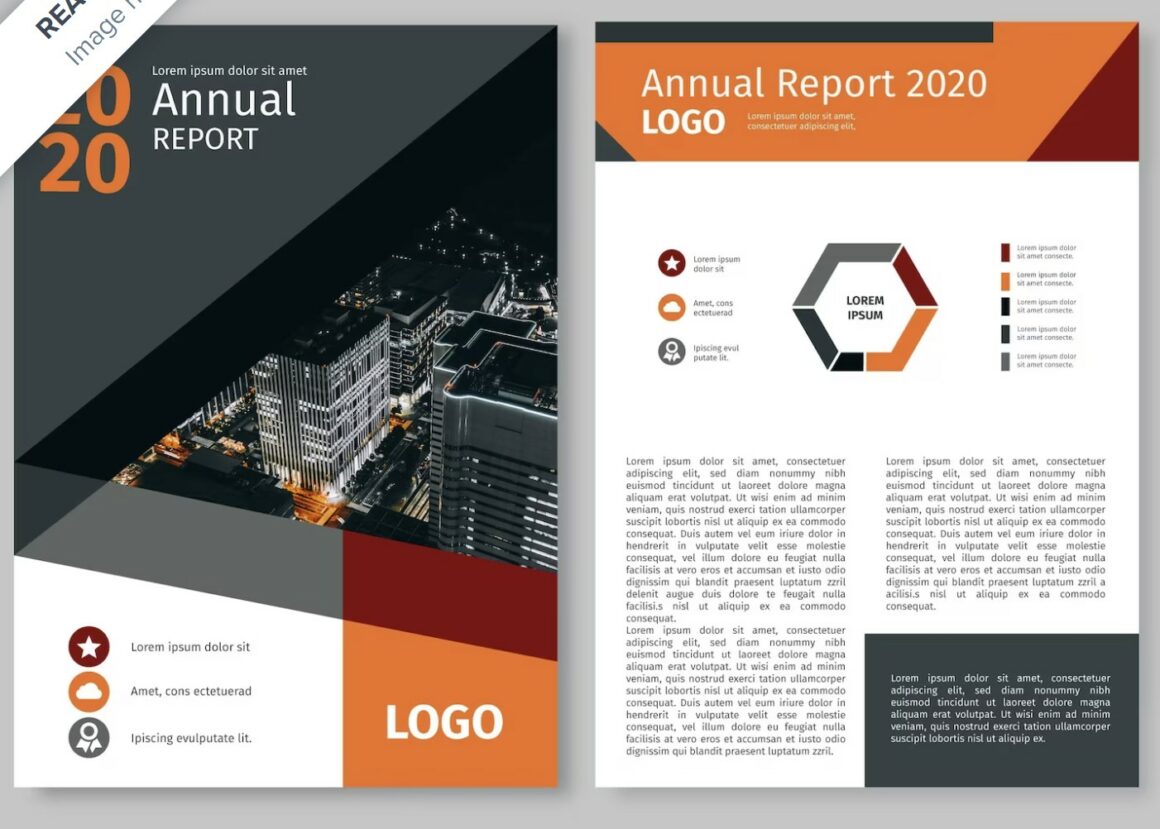 Free Annual report template
