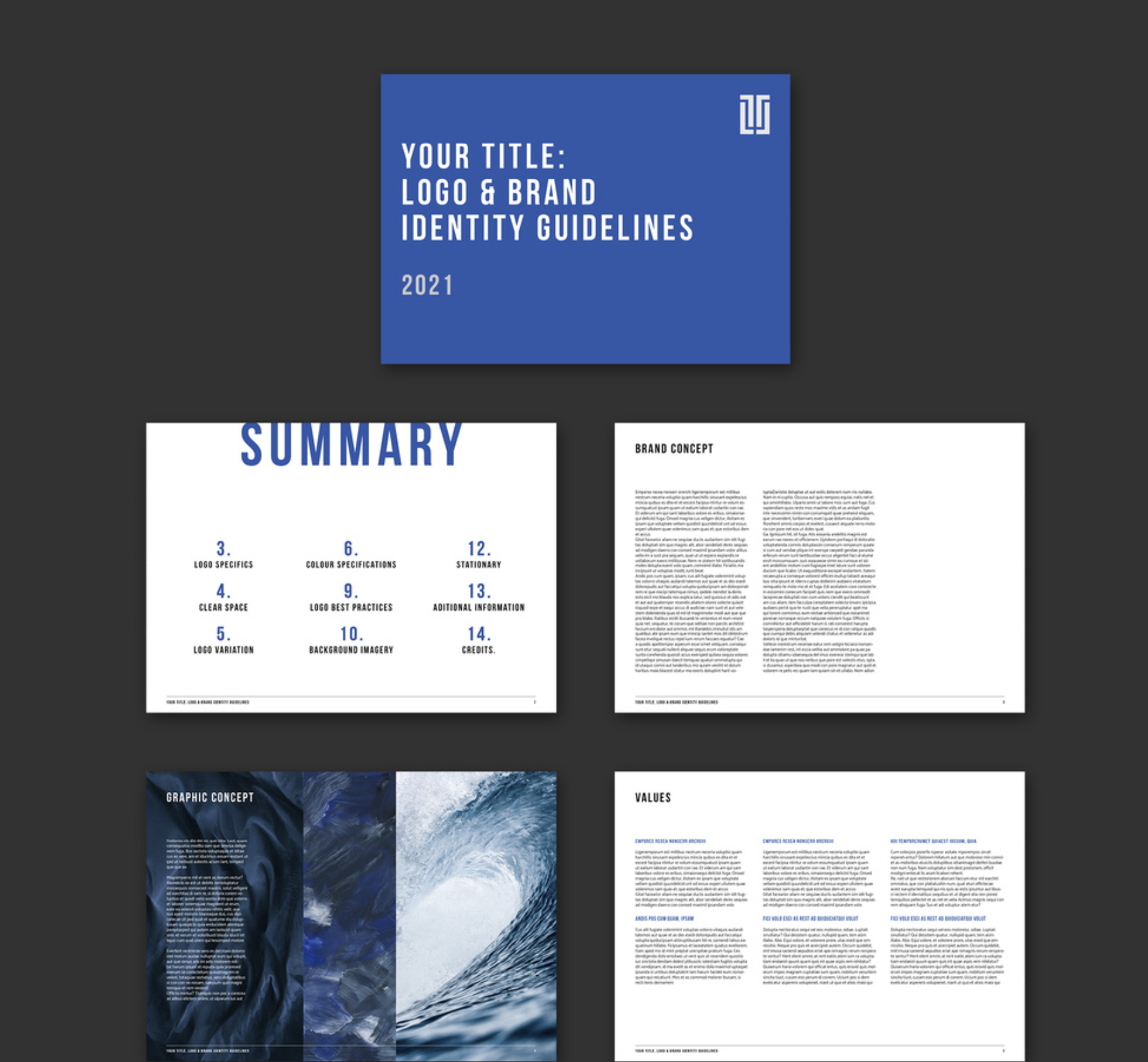  Brand Guidelines Manual Layout