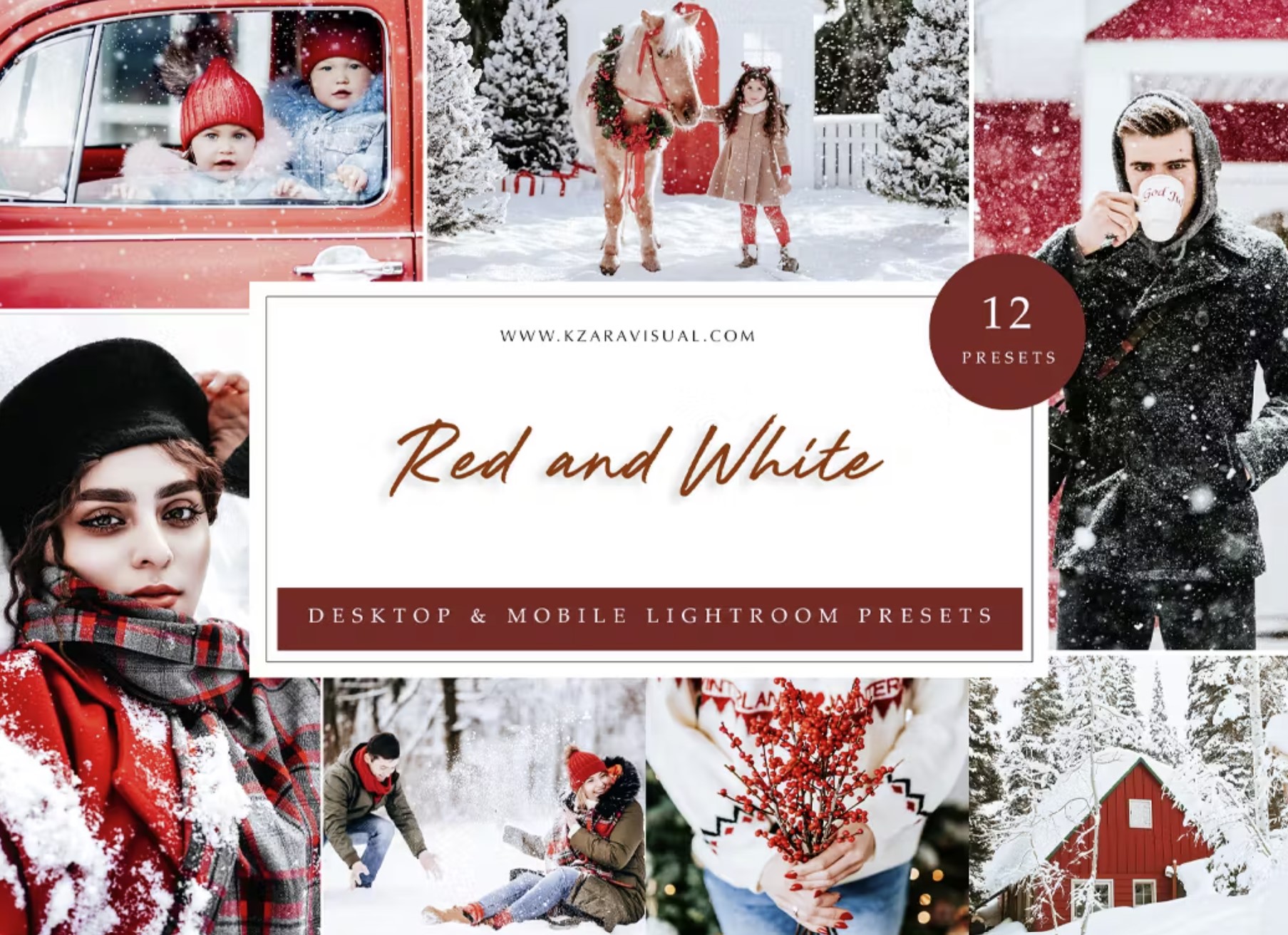 Red and White Presets
