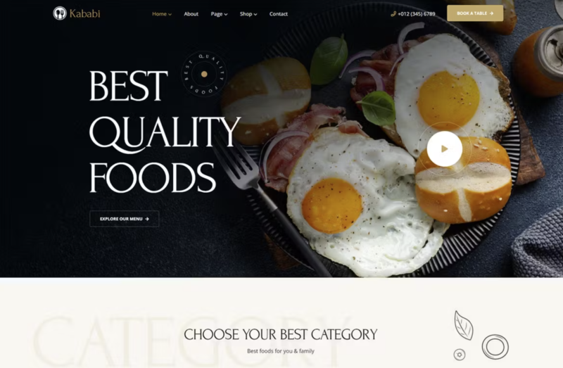 10 Best Restaurant Website Templates