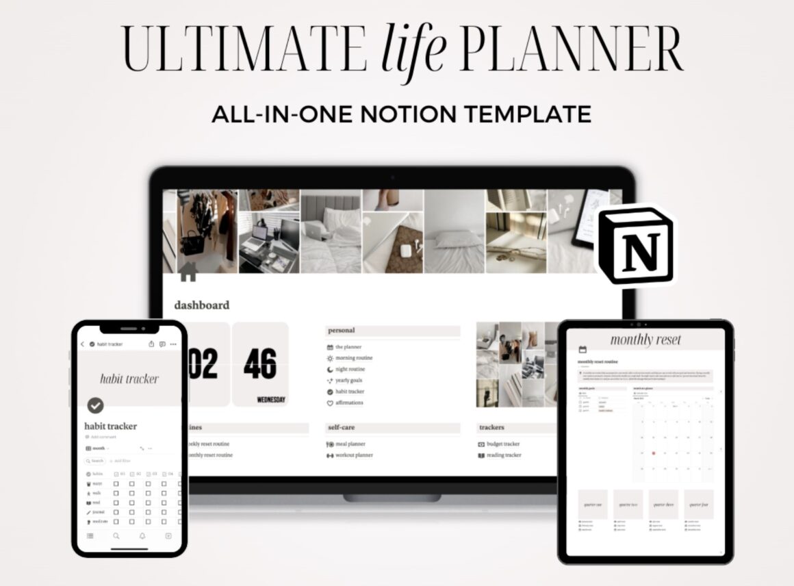 Aesthetic Notion Template 