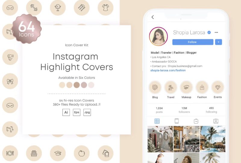 30 Best & Free Instagram Highlights - Resources & Inspirations for ...