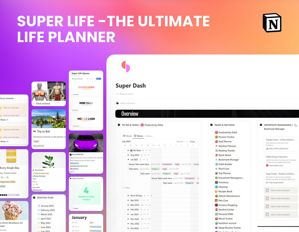The Ultimate Life Planner for Notion