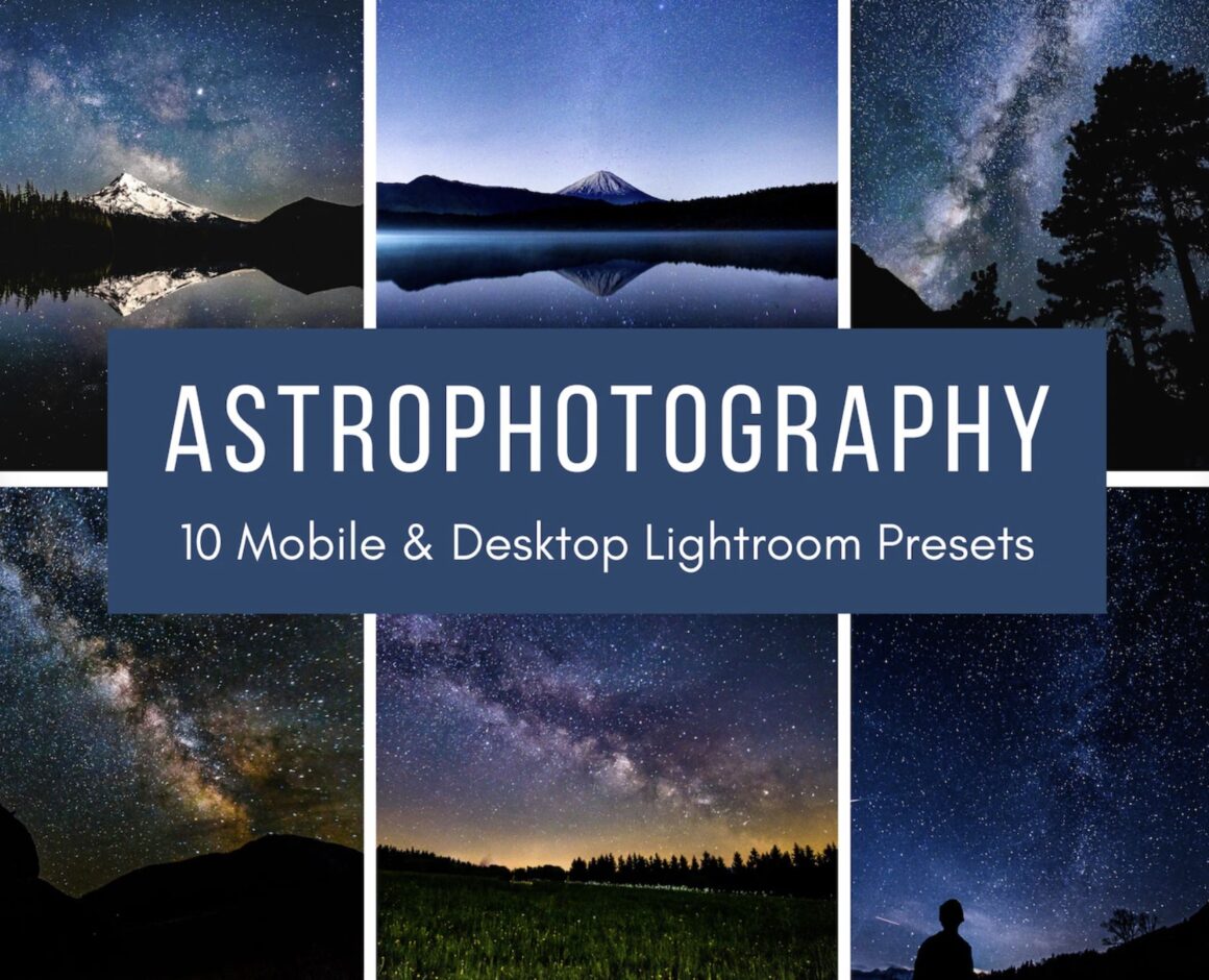 astrophotography Lightroom presets