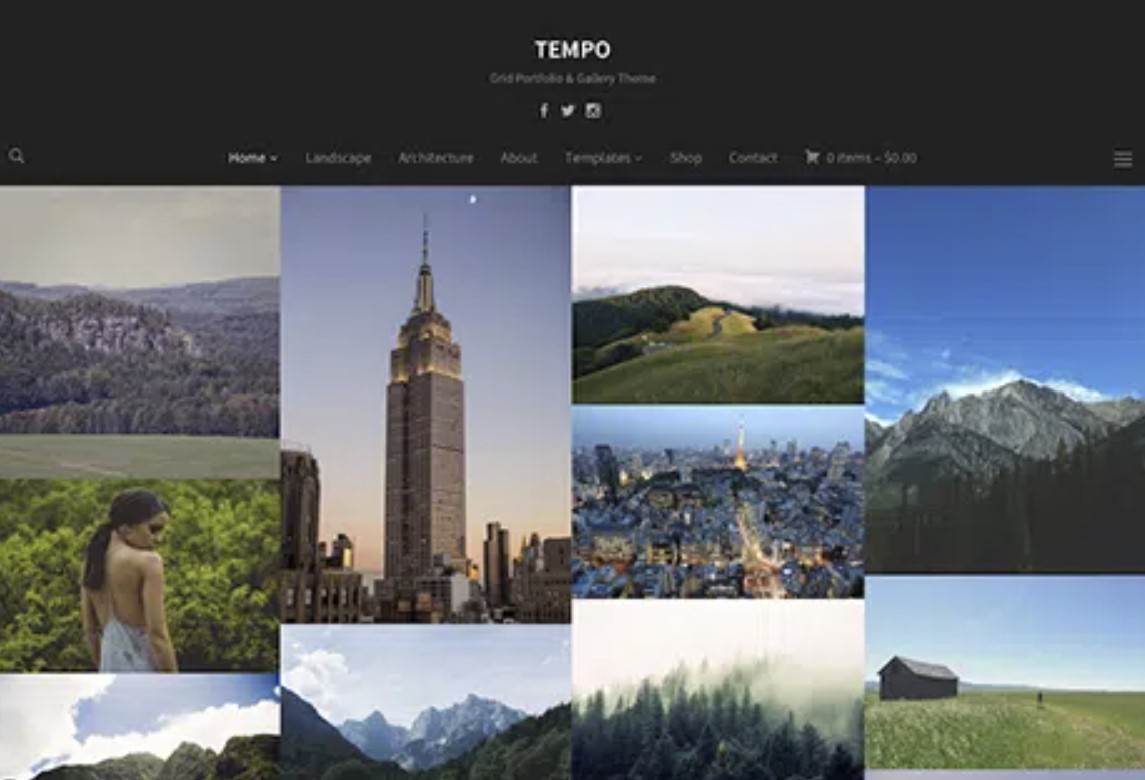 Photography WordPress Themes