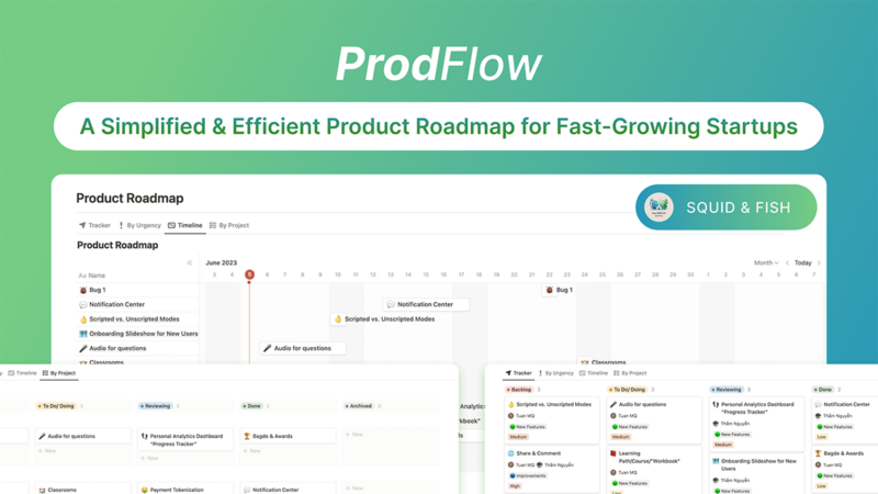20+ Best Notion Roadmap Templates (Free & Paid) - Inspiration ...