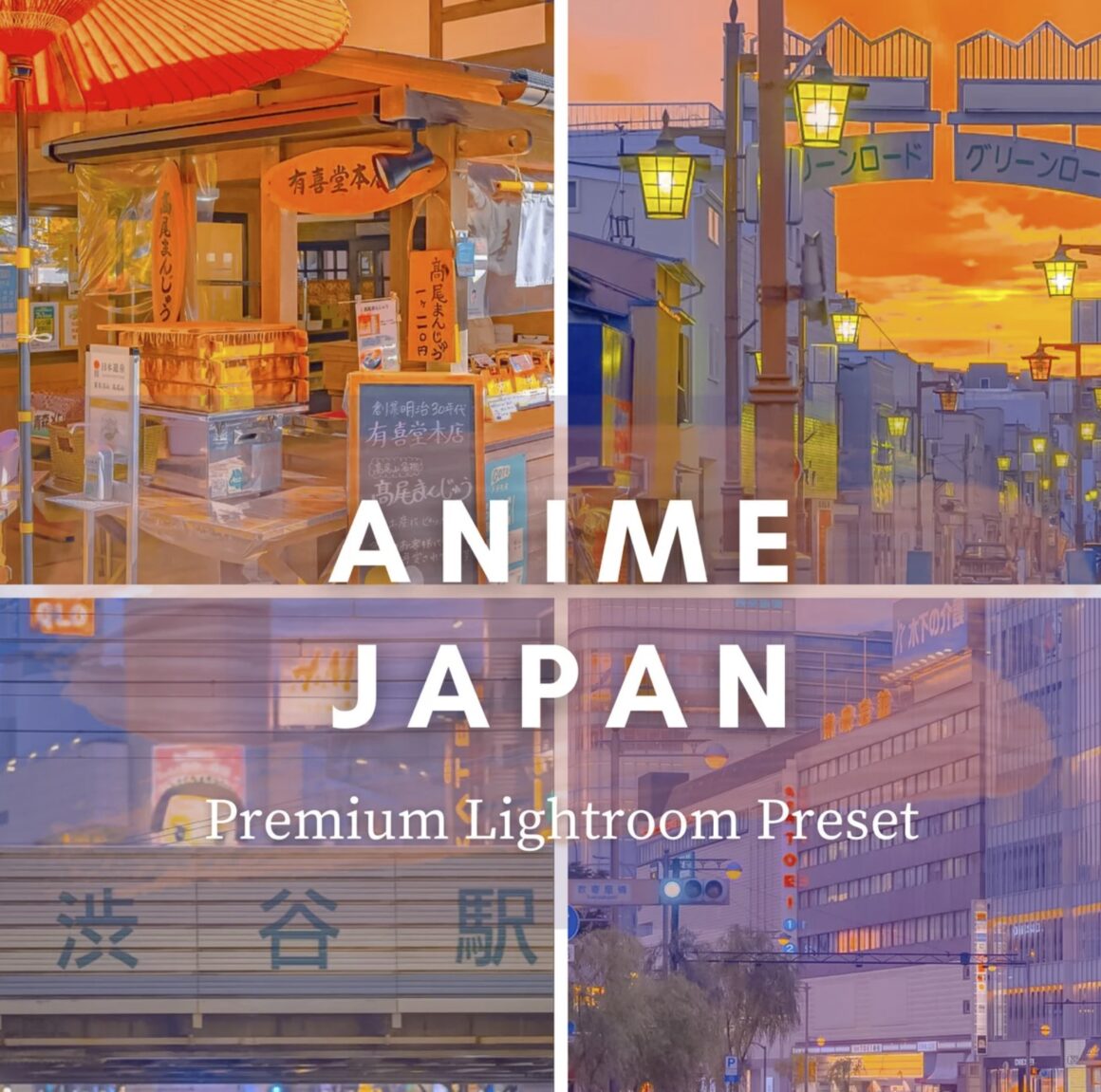 Anime Lightroom Presets