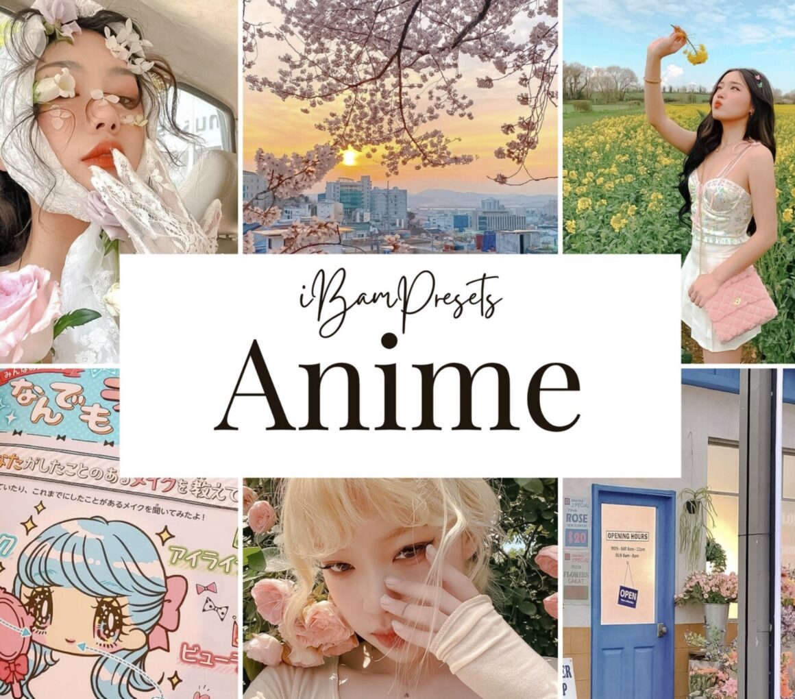 Anime Lightroom Presets