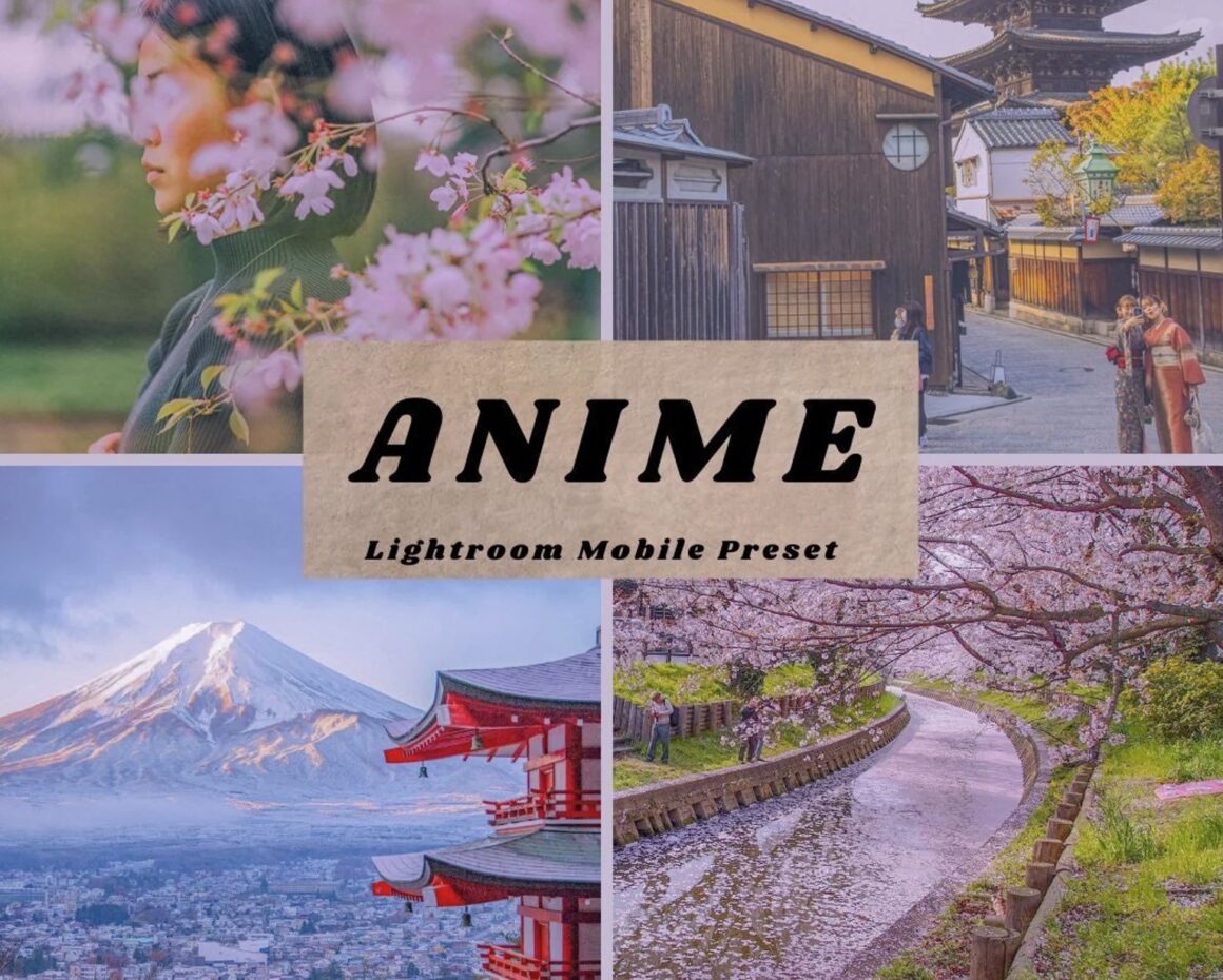 Anime Lightroom Presets