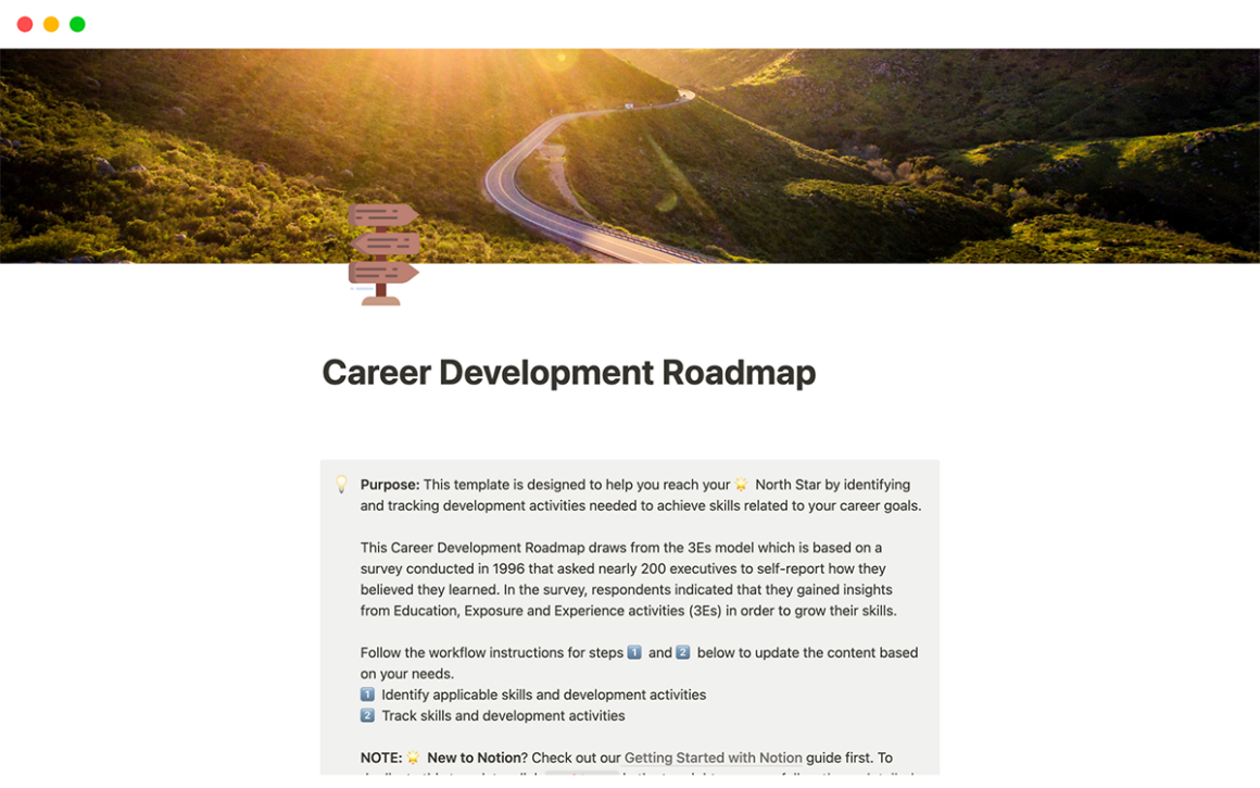 Career Development Roadmap