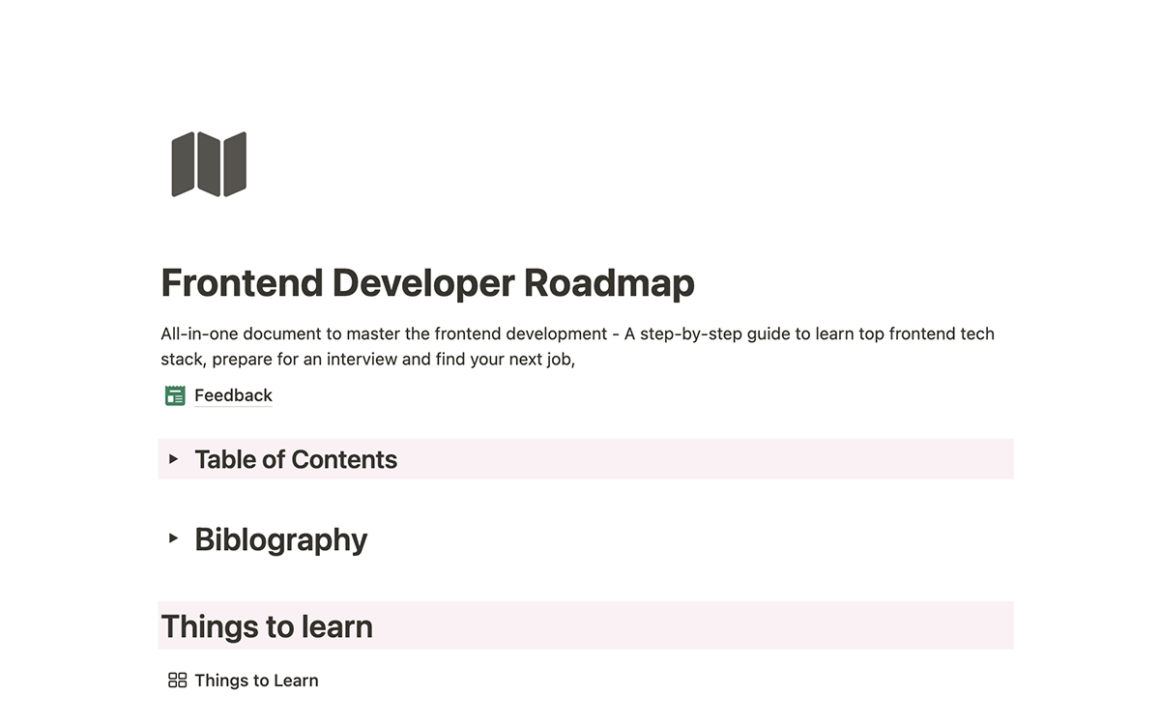 Ultimate Frontend Development Roadmap