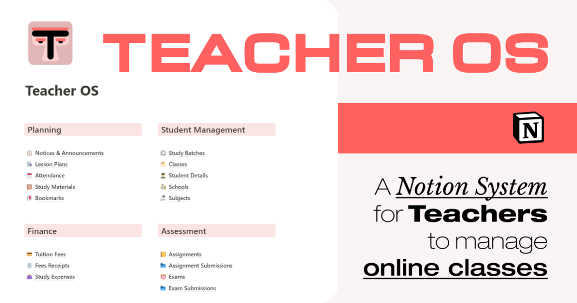 Notion Teachers Templates