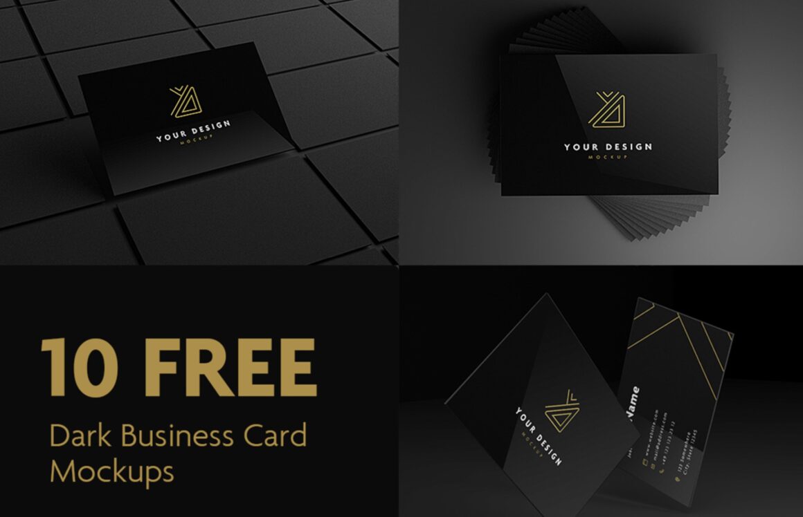 Black Mockup for Business