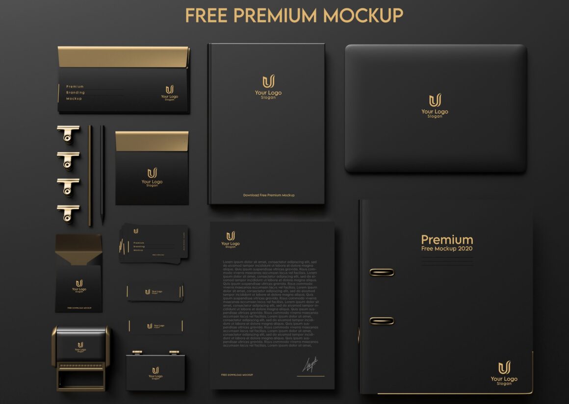 Black Mockup for Business