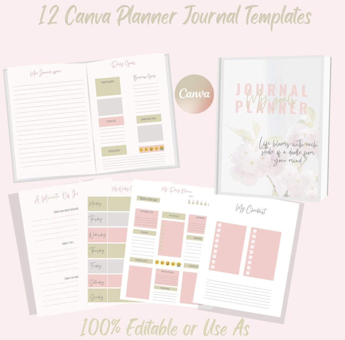 aesthetic canva templates