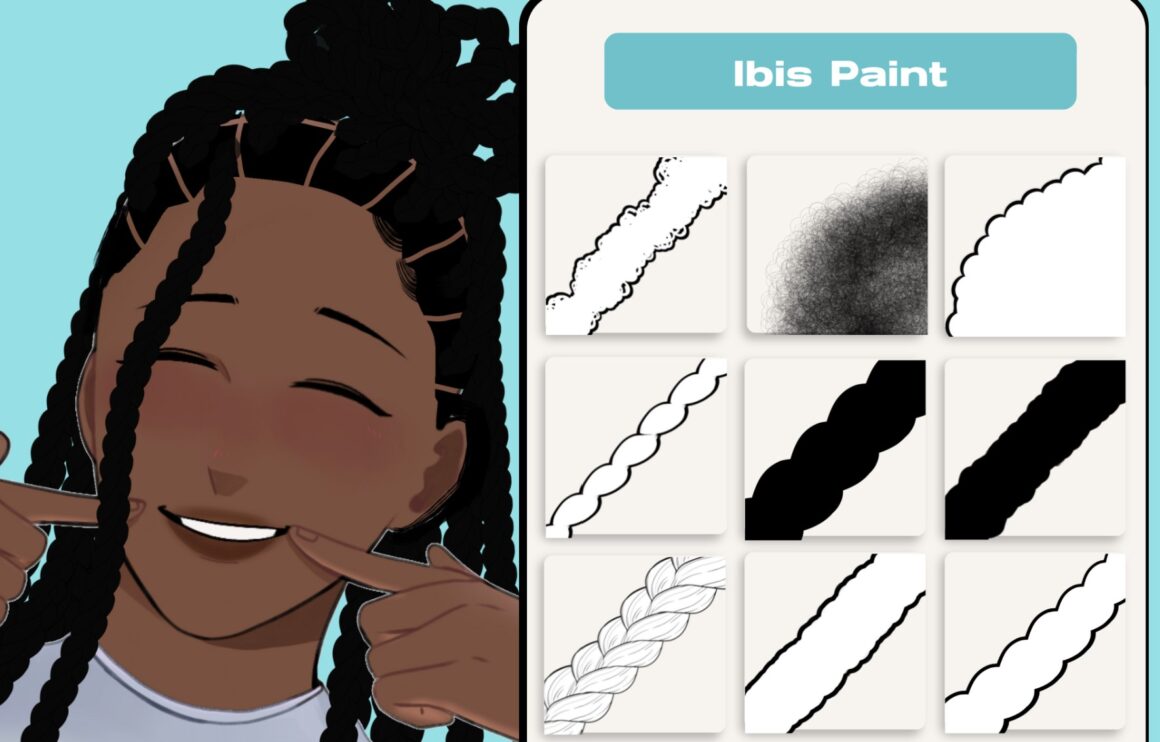Paint Textured Hair Brushes