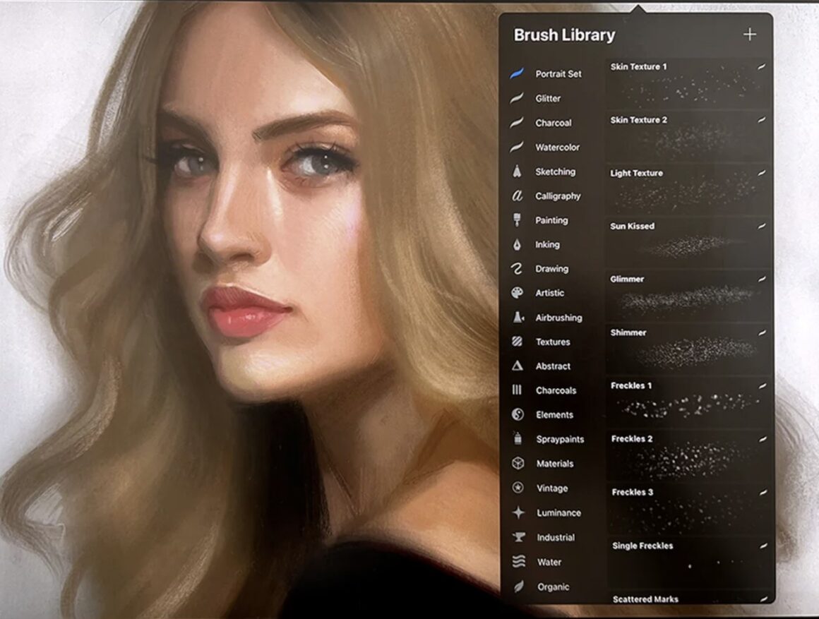 Procreate Portrait Brushes