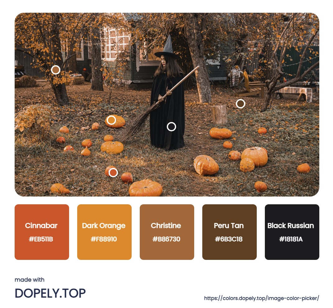 Halloween Color Palette