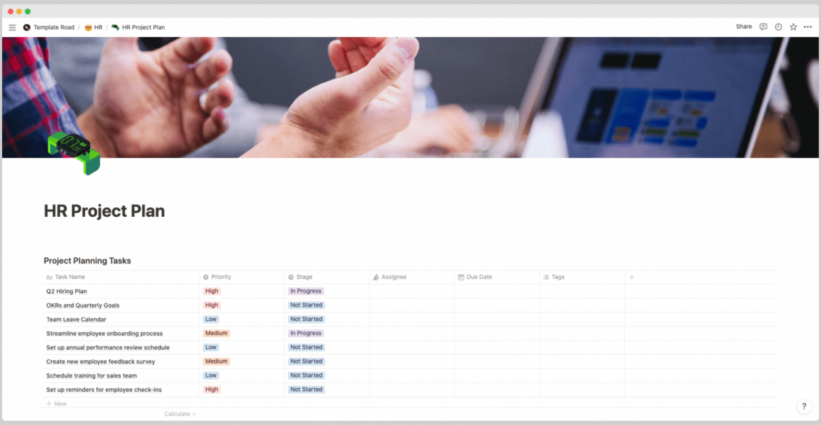 Notion HR Template