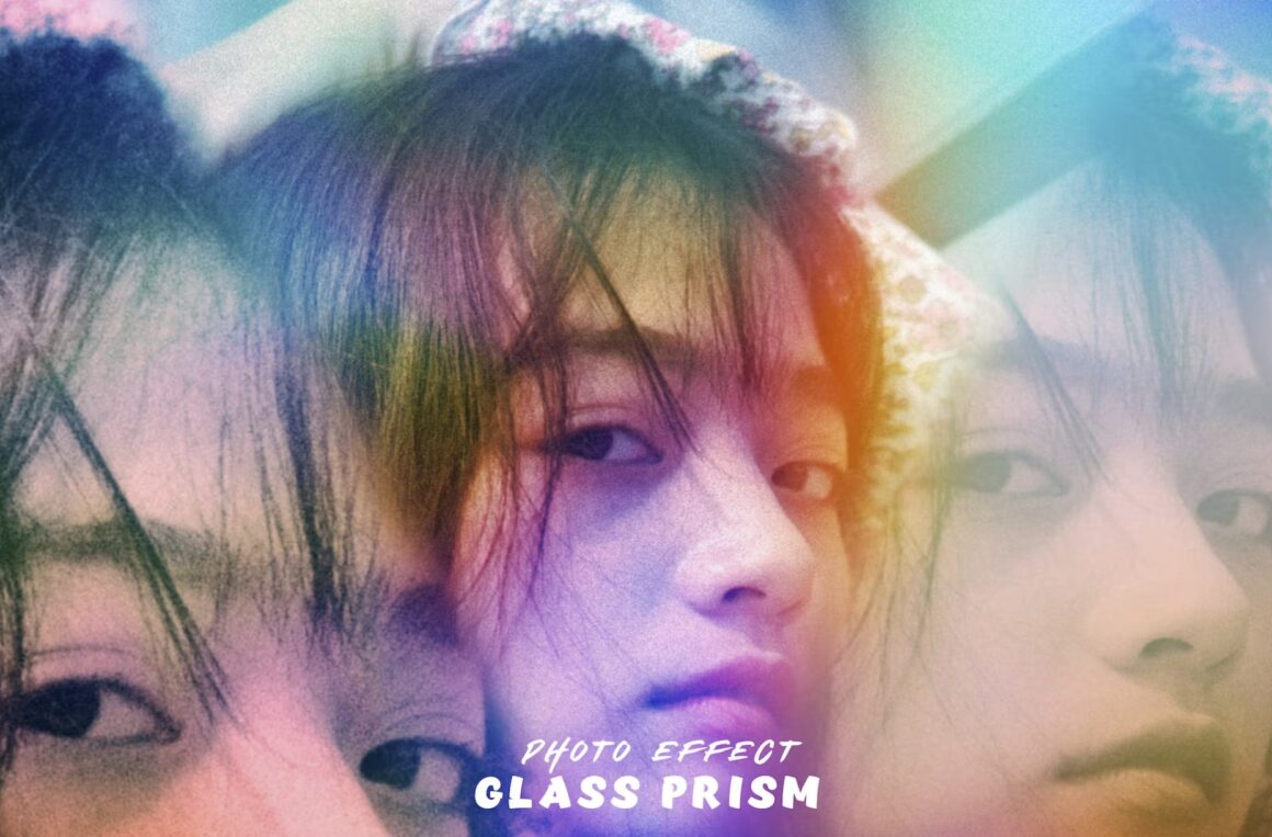 Glass Prism Photo Effect