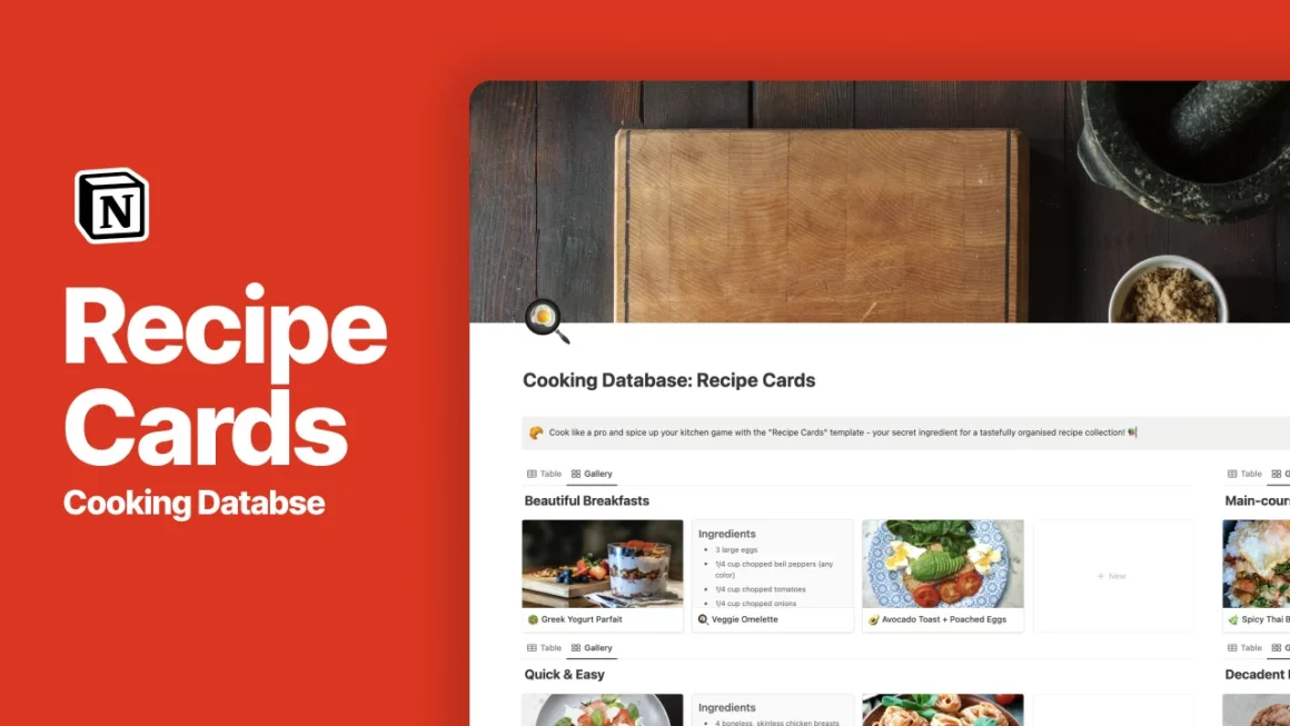 Recipes Notion