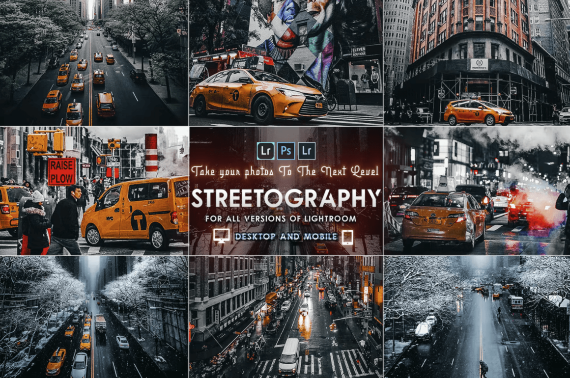 Streetography - Cinematic Lightroom Presets