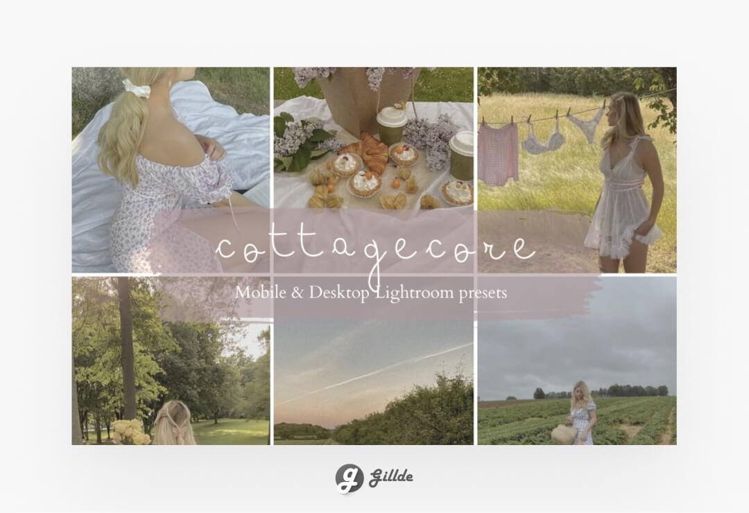 Cottagecore Lightroom Presets