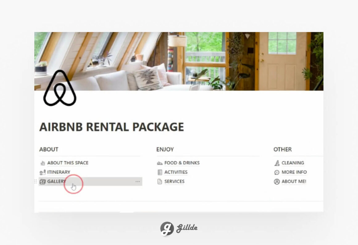 Notion Airbnb Template