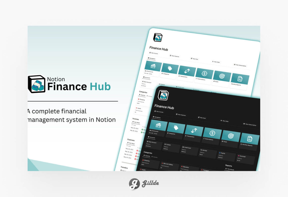 Notion Finance Hub