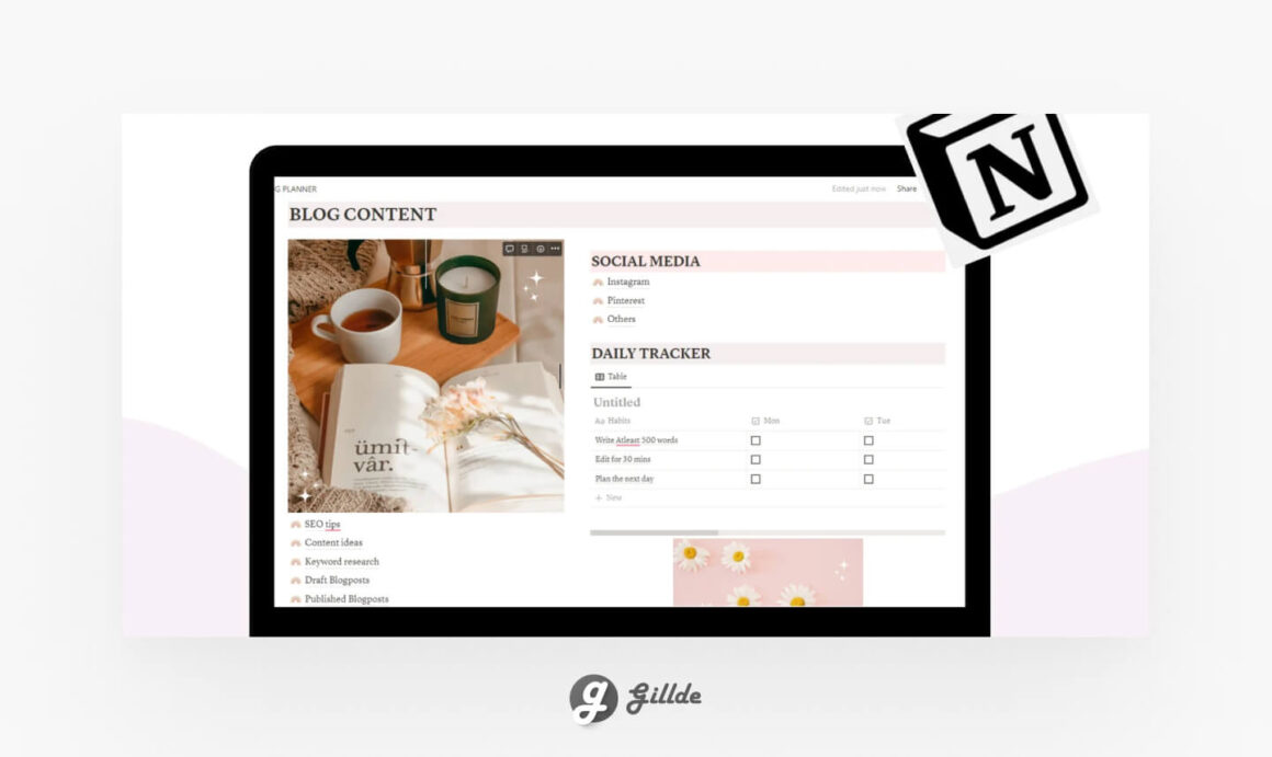 Notion Bloggers Templates