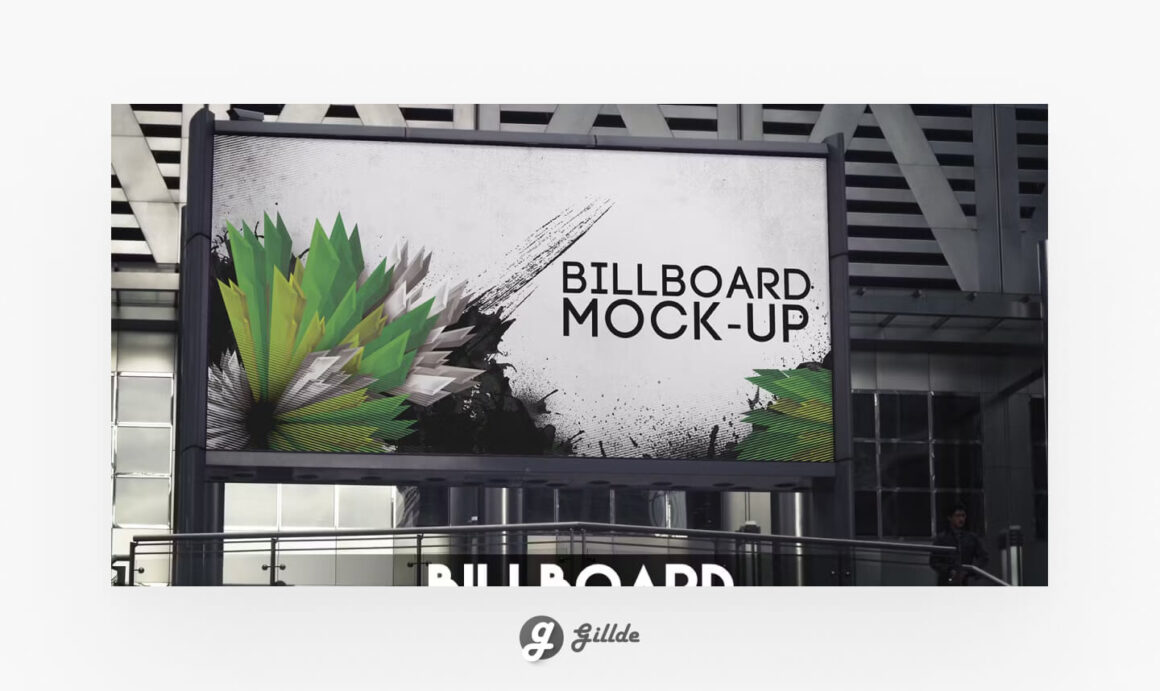 billboard mockup Template