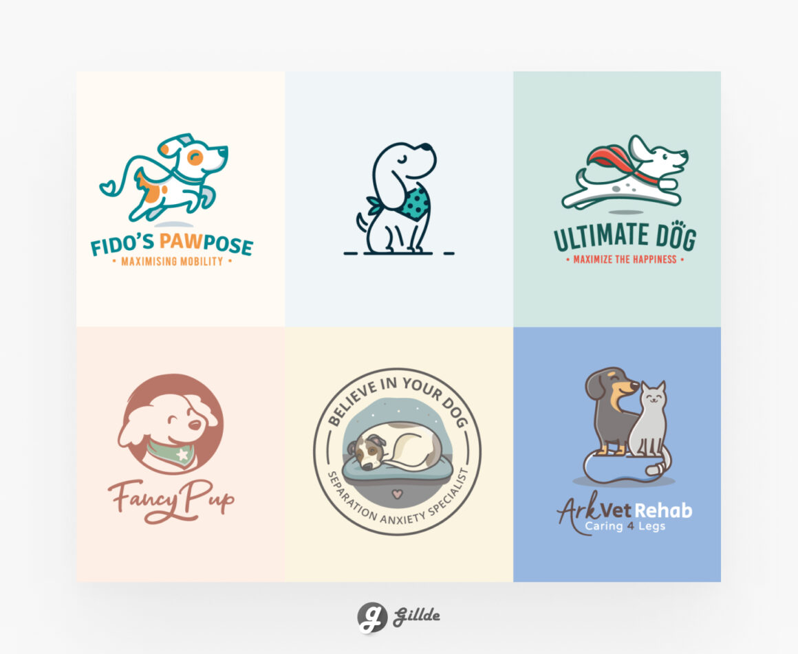 Dog logos