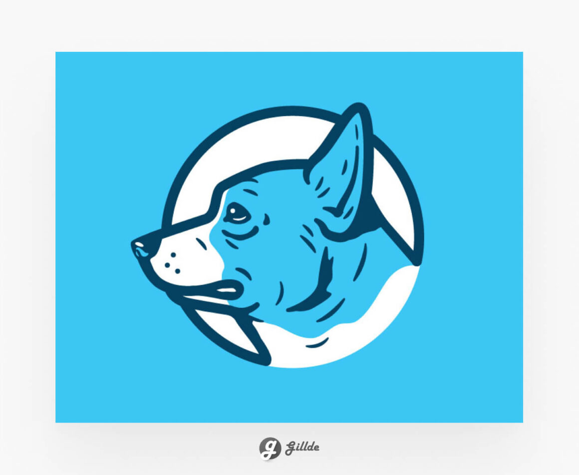 Corgi Dog Logo