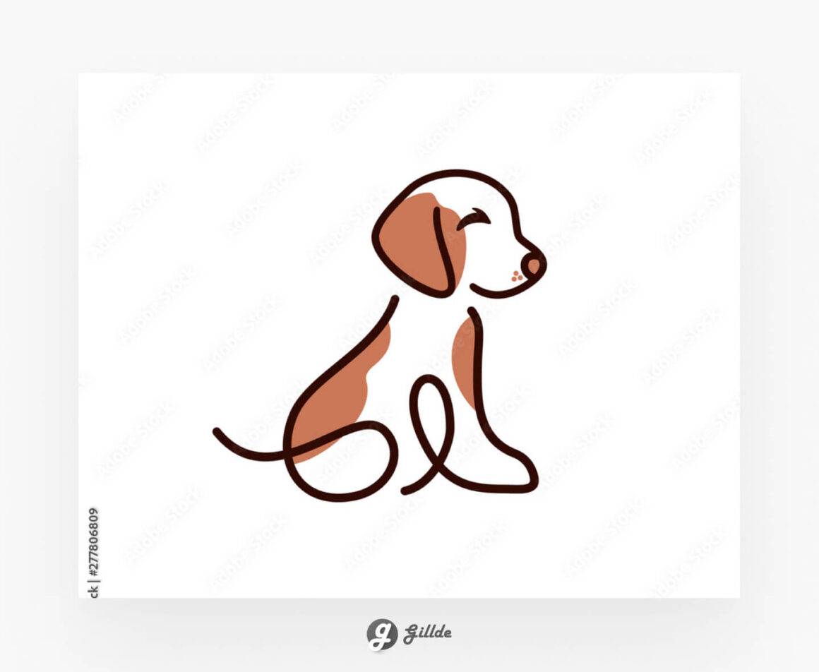dog pet logo