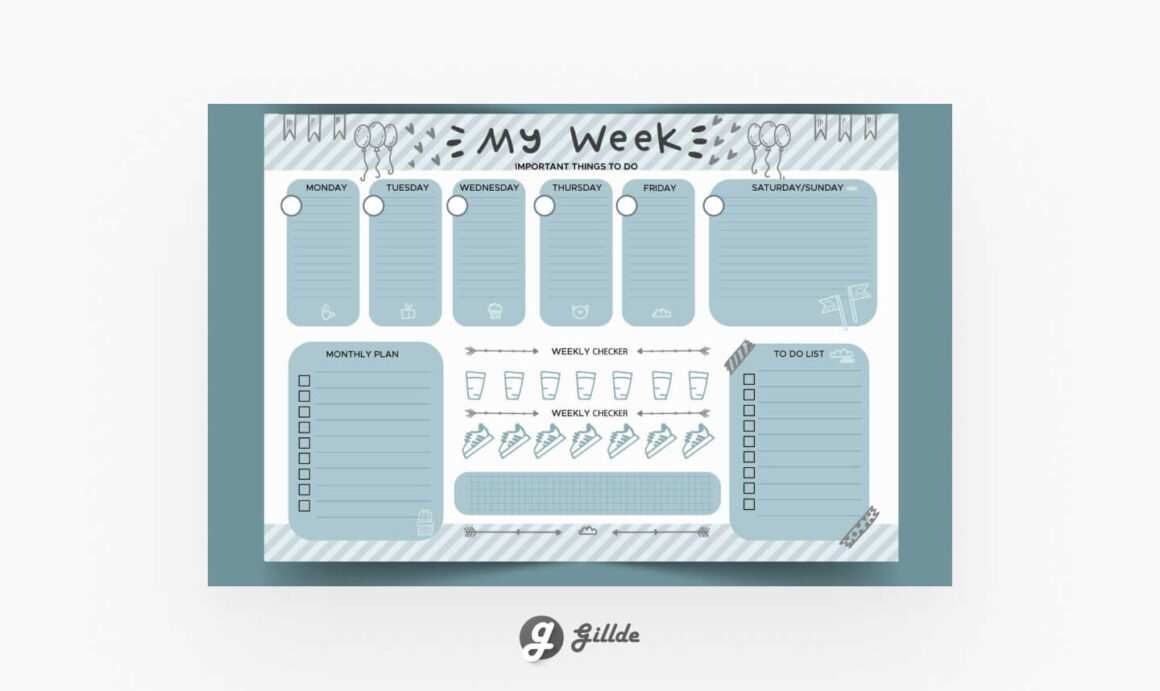 Printable Planner Page