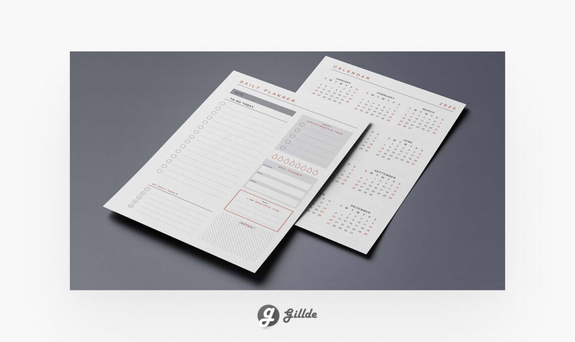 free printable planner page