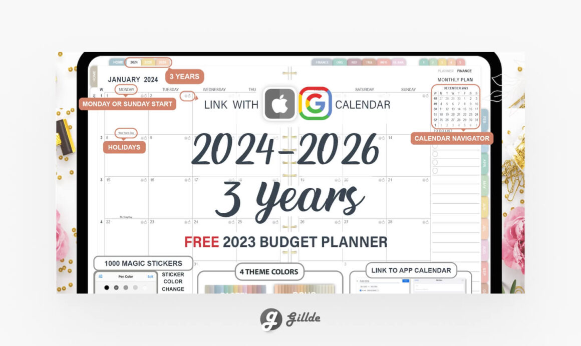 Goodnotes Budgeting Template Gillde 2