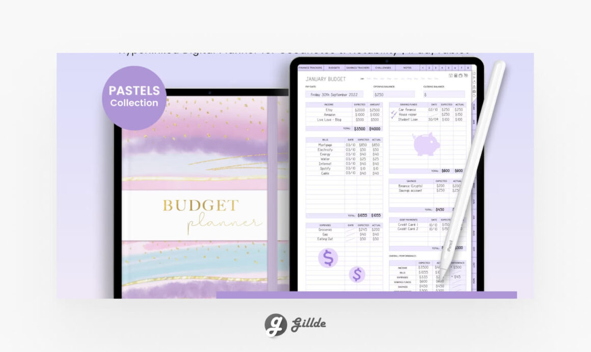Goodnotes Budgeting Template Gillde 4