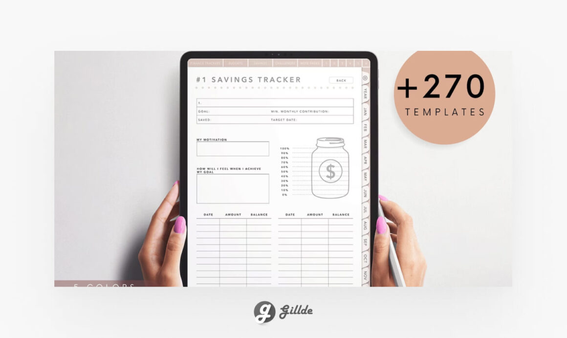 Goodnotes Budgeting Template Gillde 5