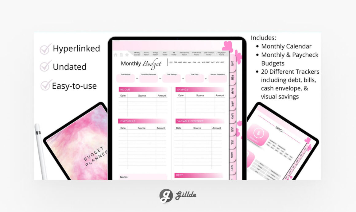 Goodnotes Budgeting Template Gillde 6