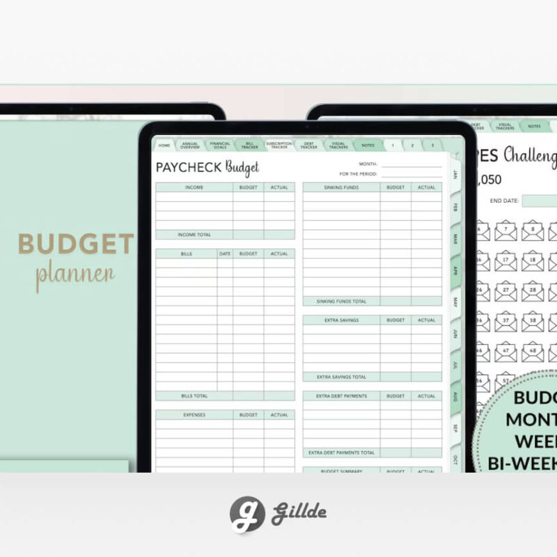GoodNotes Budgeting Planners