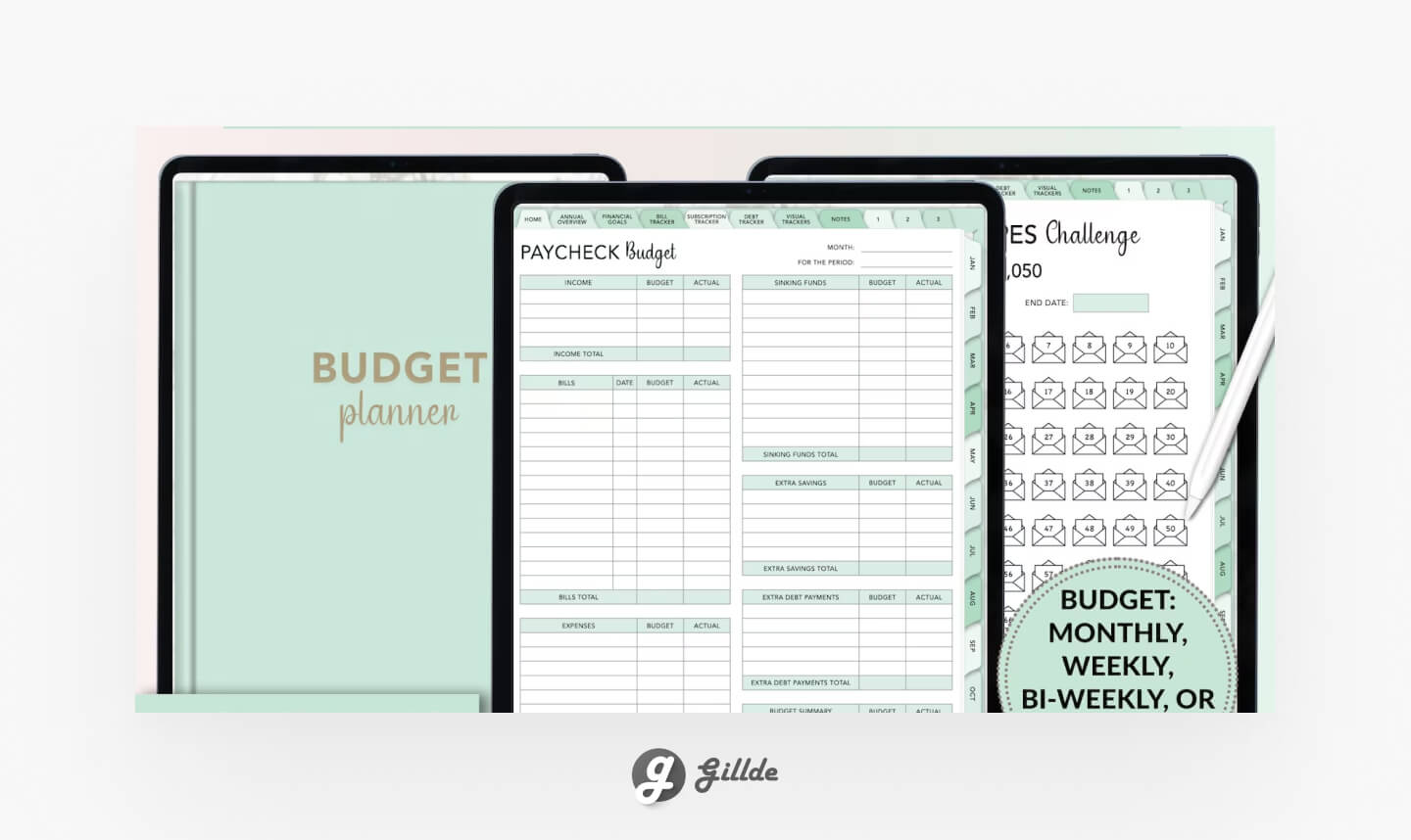 GoodNotes Budgeting Planners