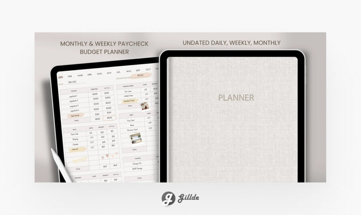 Goodnotes Budgeting Template Gillde 8